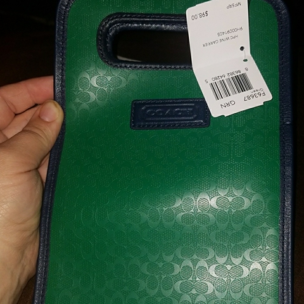 Coach Wine Carrier